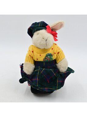 Hoppy Vanderhare A Highland Fling Scottish Outfit Plush Bunny Rabbit Vintage
